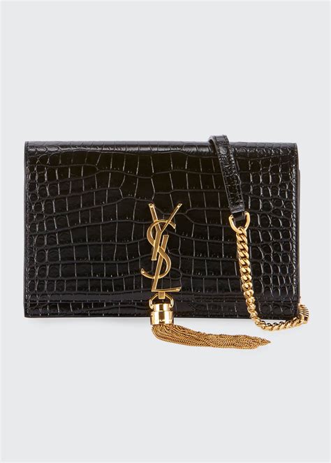 ysl chain wallet purse|ysl large wallet on chain.